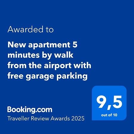 New Apartment 5 Minutes By Walk From The Airport With Free Garage Parking Pressburg Exterior foto